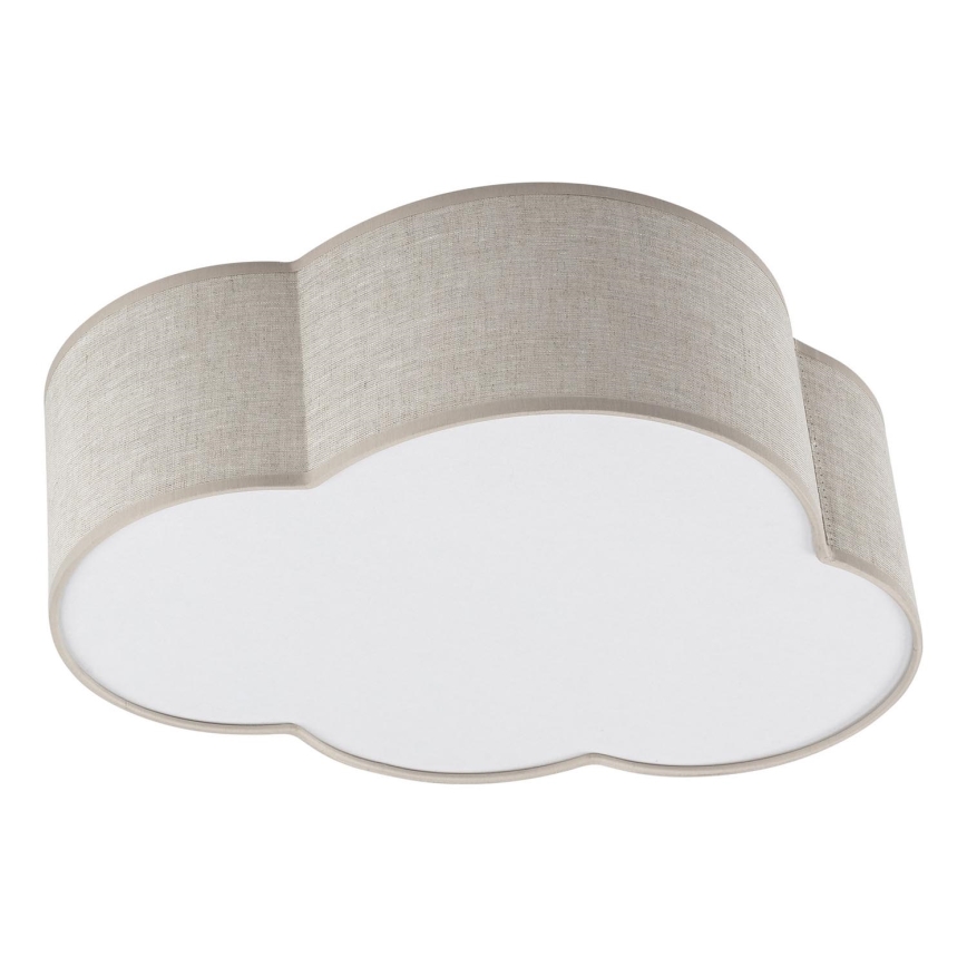 Brilagi - Kinder-Deckenleuchte NIMBUS LINEN 2xE27/15W/230V beige