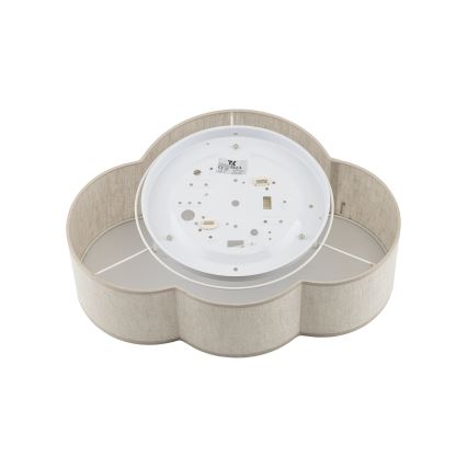 Brilagi - Kinder-Deckenleuchte NIMBUS LINEN 2xE27/15W/230V beige
