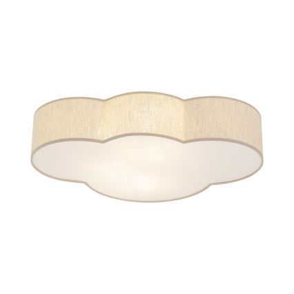Brilagi - Kinder-Deckenleuchte NIMBUS LINEN 4xE27/15W/230V beige