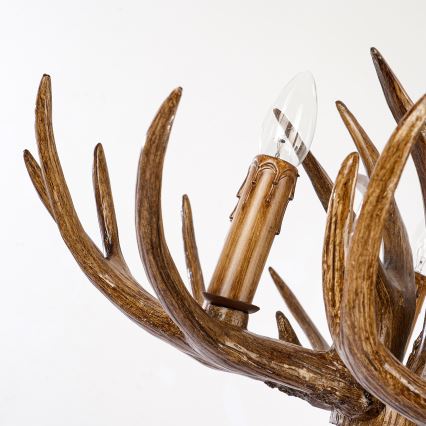 Brilagi - Kronleuchter mit Kette DEER 6xE14/10W/230V Ø 70 cm