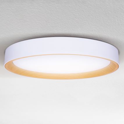Brilagi - LED-dimmbare Deckenleuchte LARIOS LED/72W/230V weiß Ø 59 cm + Fernbedienung