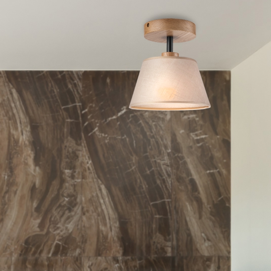 Brilagi - LED  Anbauleuchte ANTHONY 1xE14/60W/230V Eiche/beige