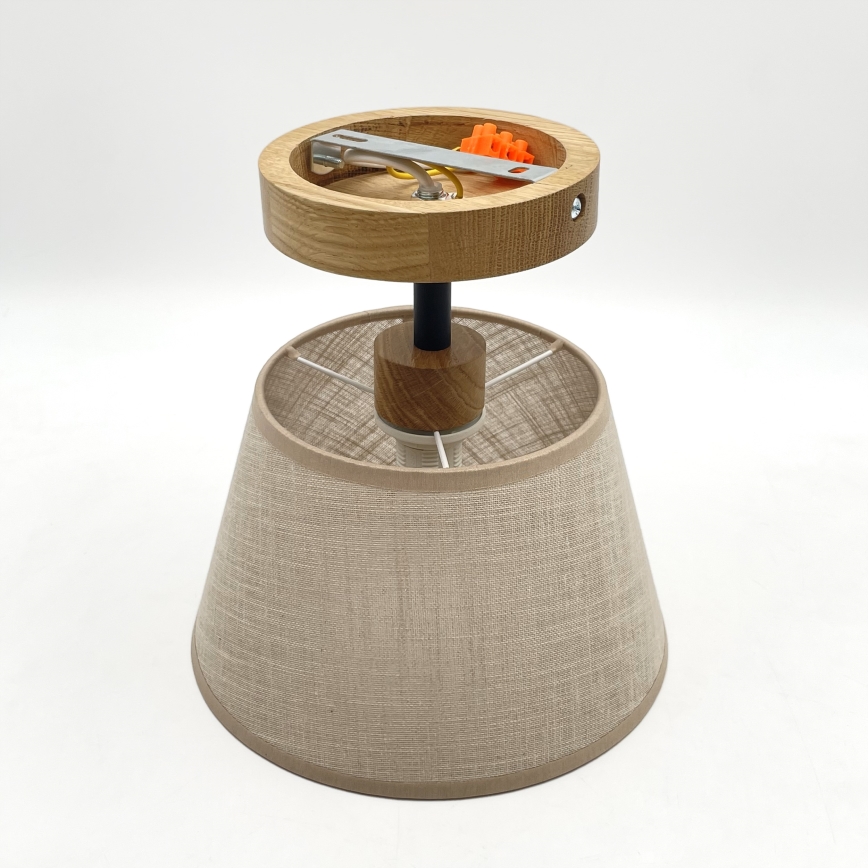 Brilagi - LED  Anbauleuchte ANTHONY 1xE14/60W/230V Eiche/beige