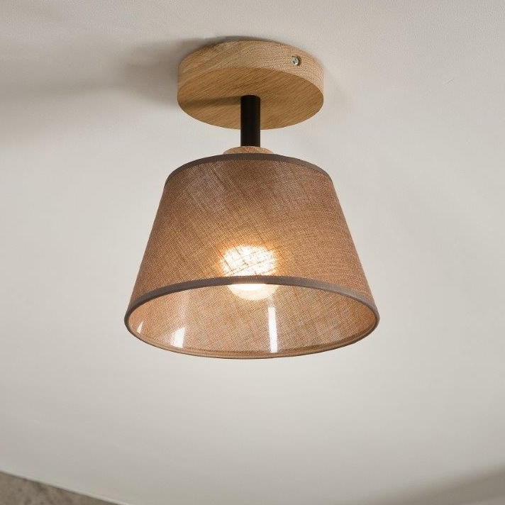 Brilagi - LED  Anbauleuchte ANTHONY 1xE14/60W/230V Eiche/braun