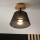 Brilagi - LED  Anbauleuchte ANTHONY 1xE14/60W/230V Eiche/schwarz