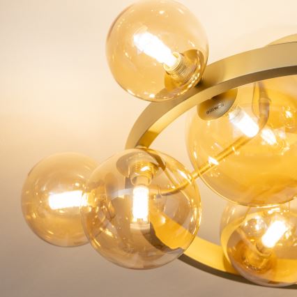 Brilagi - LED-Anbauleuchte MILLA 10xG9/3W/230V golden