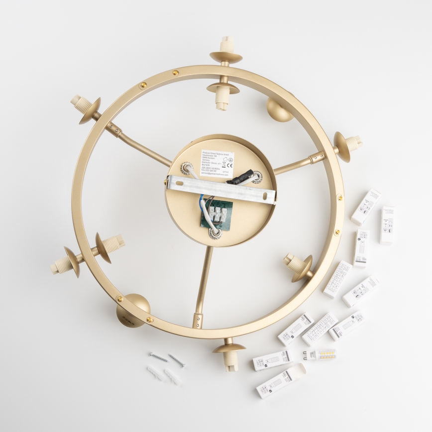 Brilagi - LED-Anbauleuchte MILLA 10xG9/3W/230V golden