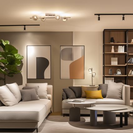 Brilagi - LED-Anbauleuchte MILLA 4xG9/3W/230V glänzendes Chrom/rauchig