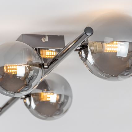 Brilagi - LED-Anbauleuchte MILLA 4xG9/3W/230V glänzendes Chrom/rauchig