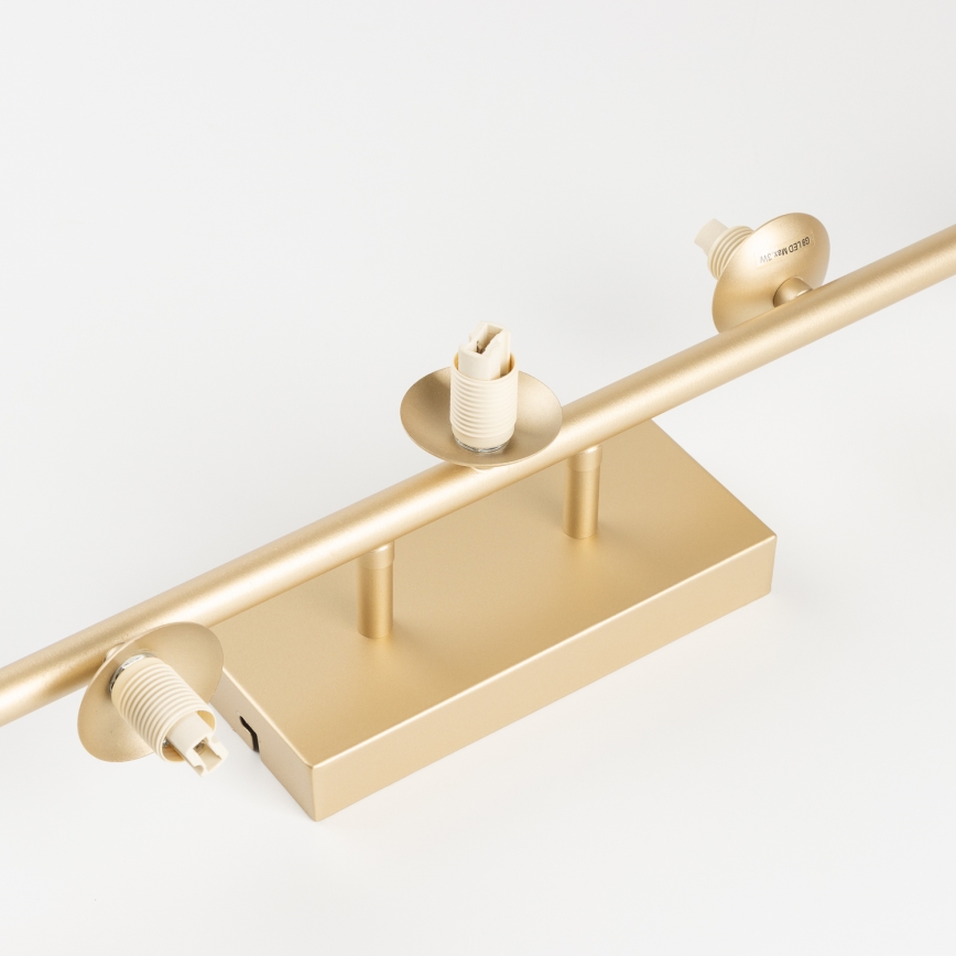 Brilagi - LED-Anbauleuchte MILLA 7xG9/3W/230V golden/rauchig