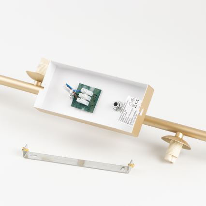 Brilagi - LED-Anbauleuchte MILLA 7xG9/3W/230V golden/rauchig