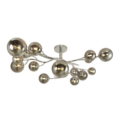 Brilagi - LED-Anbauleuchte MISTEL 15xG9/3W/230V glänzendes Chrom/rauchig