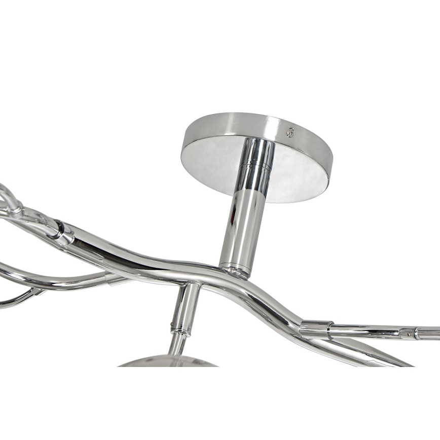 Brilagi - LED-Anbauleuchte MISTEL 15xG9/3W/230V glänzendes Chrom/rauchig