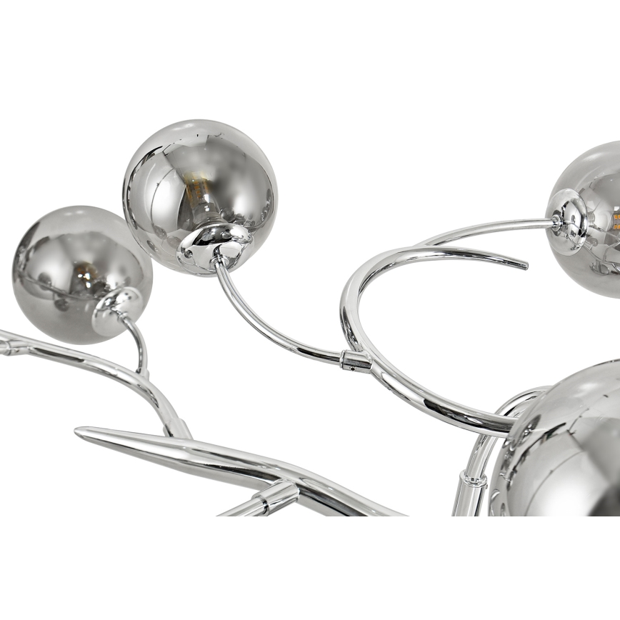 Brilagi - LED-Anbauleuchte MISTEL 15xG9/3W/230V glänzendes Chrom/rauchig
