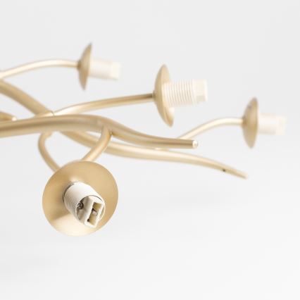 Brilagi - LED-Anbauleuchte MISTEL 15xG9/3W/230V golden/weiß