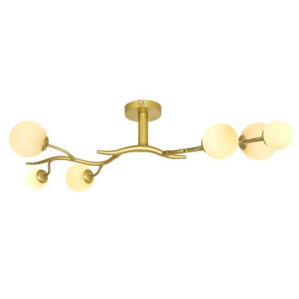 Brilagi - LED-Anbauleuchte MISTEL 6xG9/3W/230V golden/weiß