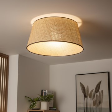 Brilagi - LED-Aufbau-Deckenleuchte CERIA 1xE27/40W/230V Ø 50 cm beige