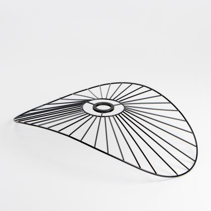 Brilagi - LED-Aufbau-Deckenleuchte CERIA WIRE 1xE27/40W/230V 40x56 cm schwarz