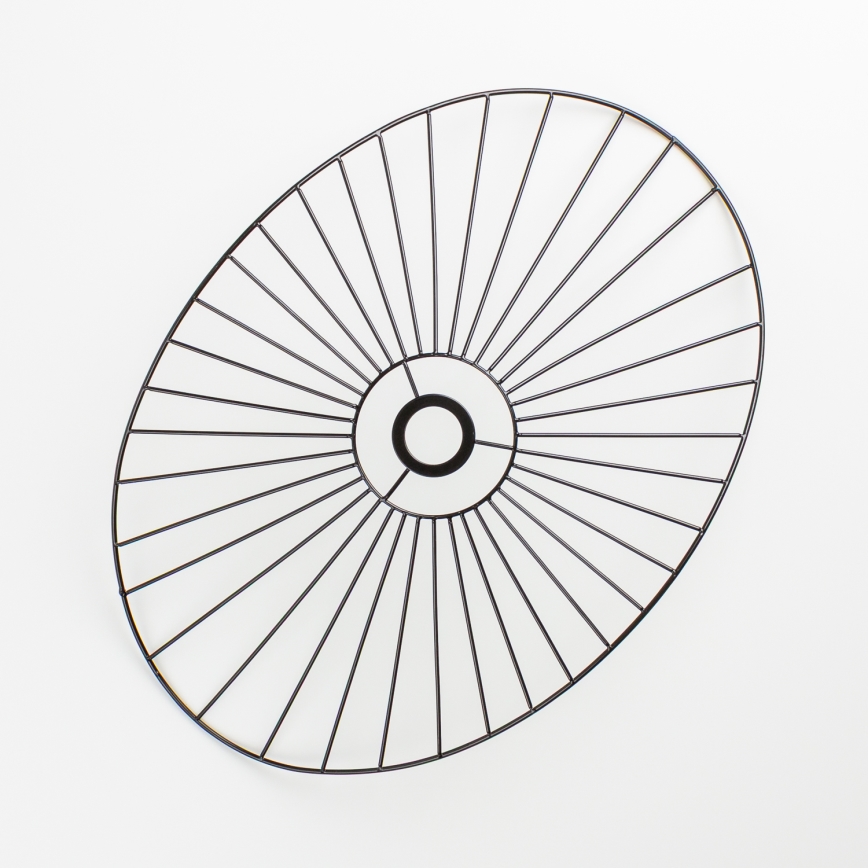 Brilagi - LED-Aufbau-Deckenleuchte CERIA WIRE 1xE27/40W/230V 40x56 cm schwarz