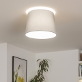 Brilagi - LED-Aufbauleuchte CERIA 1xE27/40W/230V Ø 30 cm grau