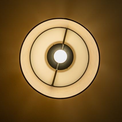 Brilagi - LED-Aufbauleuchte CERIA 1xE27/40W/230V Ø 35 cm beige