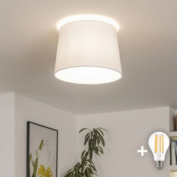 Brilagi - LED-Aufputz-Deckenleuchte CERIA 1xE27/40W/230V Ø 30 cm weiß