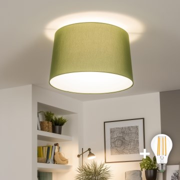 Brilagi - LED-Aufputz-Deckenleuchte CERIA 1xE27/40W/230V Ø 45 cm grün