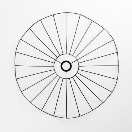 Brilagi - LED-Aufputz-Deckenleuchte CERIA WIRE 1xE27/40W/230V Ø 60 cm schwarz