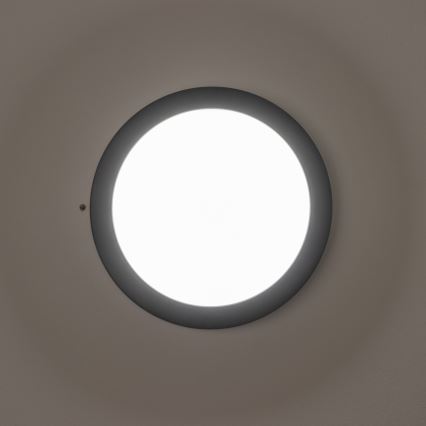 Brilagi - LED Außen-Deckenleuchte LED/13W/230V Ø 17 cm IP54 Anthrazit
