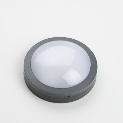 Brilagi - LED Außen-Deckenleuchte LED/13W/230V Ø 17 cm IP54 Anthrazit