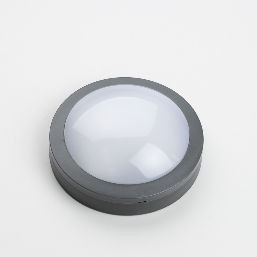 Brilagi - LED Außen-Deckenleuchte LED/13W/230V Ø 17 cm IP54 Anthrazit
