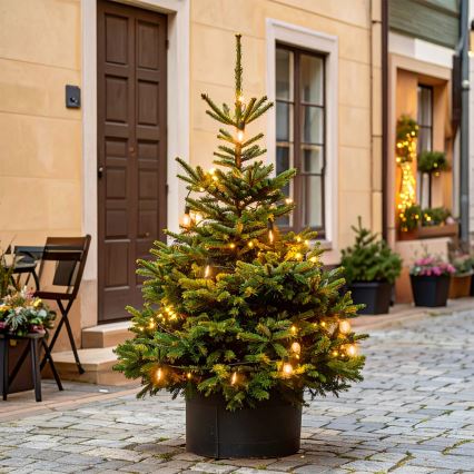 Brilagi - LED-Außen-Dekorationskette 10xLED/3xAA 3,2m IP44 warmweiß