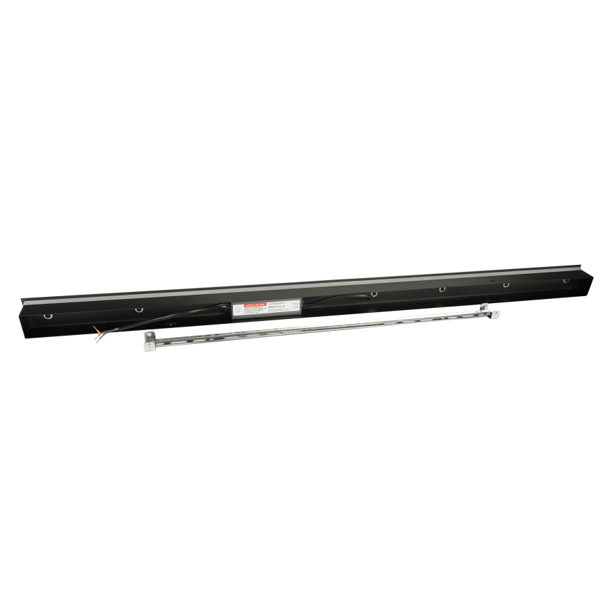 Brilagi - LED Außen-Wandleuchte LINEAR LED/22W/230V 3000K IP65 100 cm schwarz