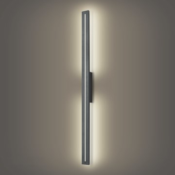 Brilagi - LED-Außen-Wandleuchte LINEO LED/24W/230V 4000K IP65 100 cm anthrazit CRI 90