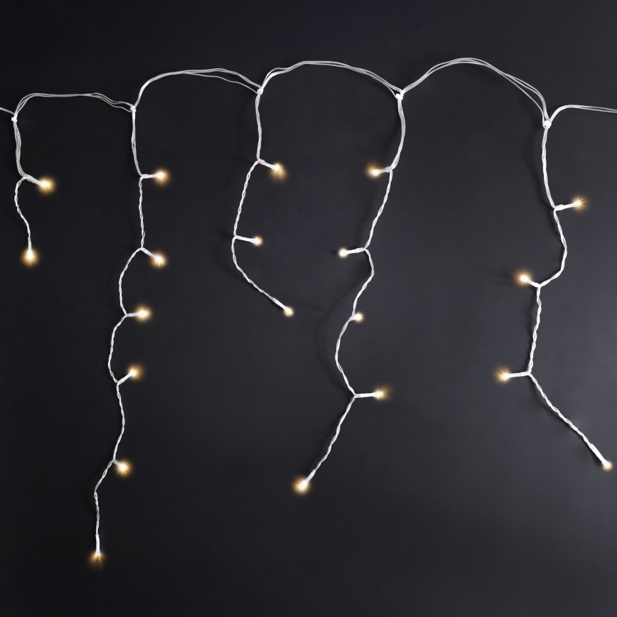 Brilagi - LED-Außen-Weihnachts-Lichterkette 400xLED/8 Funktionen 23m IP44 warmweiß