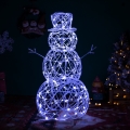 Brilagi - LED Außen-Weihnachtsdekoration 3,6W/31/230V 6500K 120 cm IP44 Schneemann