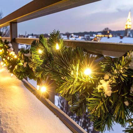 Brilagi - LED-Außen-Weihnachtsdekoration Girlande 80xLED/230V 500 cm IP44