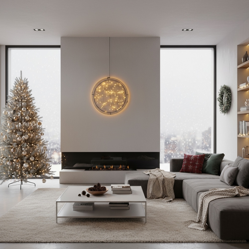 Brilagi - LED-Außen-Weihnachtsdekoration LED/2,6W/230V IP44 46 cm Ring