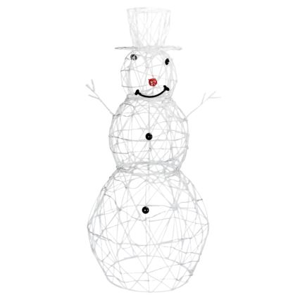Brilagi - LED-Außen-Weihnachtsdekoration LED/3,6W/31/230V 6500K 60 cm IP44 Schneemann
