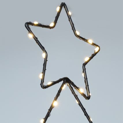 Brilagi - LED-Außen-Weihnachtsdekoration LED/3xAA IP44 Weihnachtsbaum