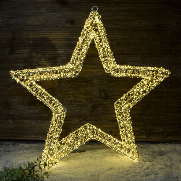 Brilagi - LED-Außen-Weihnachtsdekoration LED/6W/230V IP44 Stern