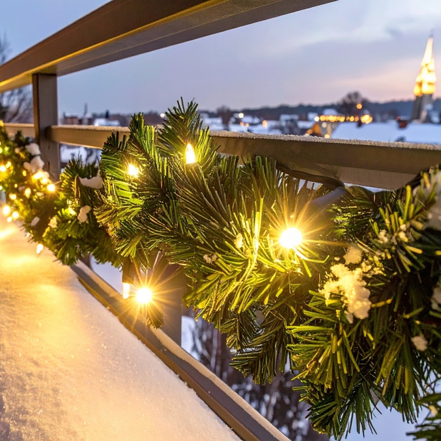 Brilagi - LED-Außen-Weihnachtsgirlande 112xLED/230V 700 cm IP44