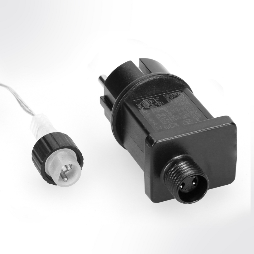 Brilagi - LED-Außen-Weihnachtslichterkette, 150 LEDs, 5 m, IP44, kaltweiß, Feuerwerk-Effekt