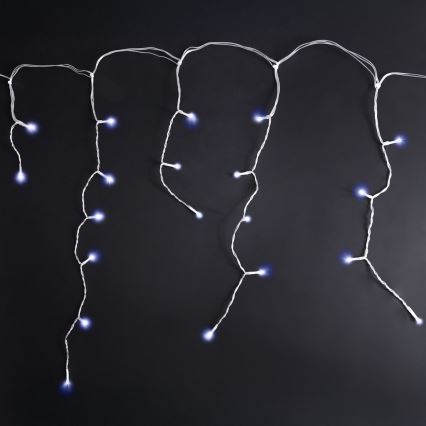 Brilagi - LED Außen-Weihnachtslichterkette 400xLED/8 Funktionen 23m IP44 kaltweiß