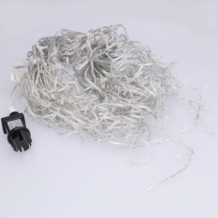 Brilagi - LED Außen-Weihnachtslichterkette 400xLED/8 Funktionen 23m IP44 kaltweiß