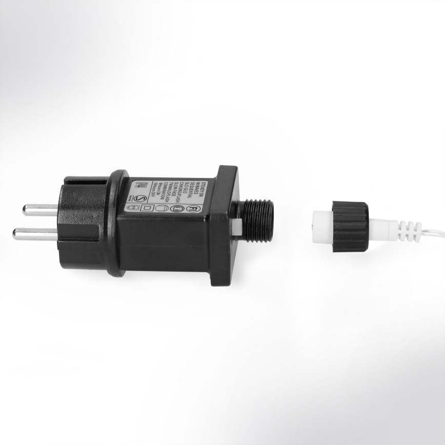 Brilagi - LED Außen-Weihnachtslichterkette 400xLED/8 Funktionen 23m IP44 kaltweiß