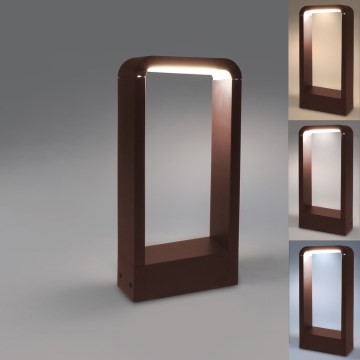 Brilagi - LED-Außenleuchte BARI LED/7W/230V 3000/4000/6000K braun IP54 30 cm