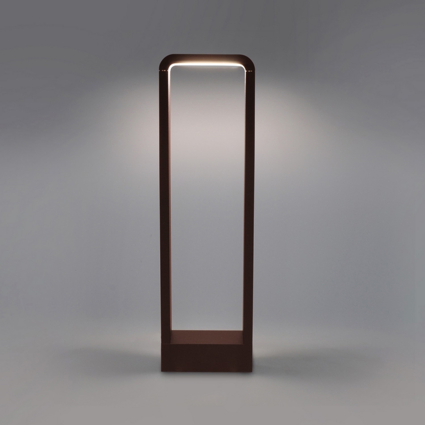 Brilagi - LED Außenleuchte BARI LED/7W/230V 3000/4000/6000K braun IP54 50 cm