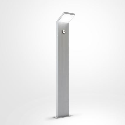 Brilagi - LED-Außenleuchte mit Sensor RIANO LED/8W/230V silber IP65
