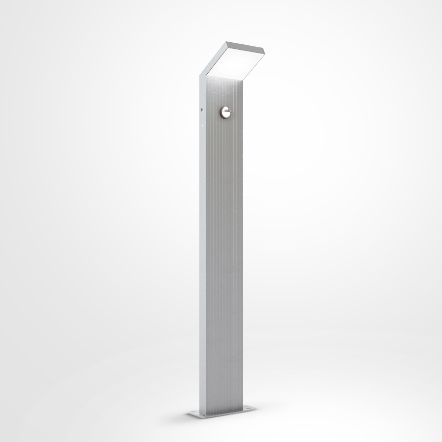 Brilagi - LED-Außenleuchte mit Sensor RIANO LED/8W/230V silber IP65